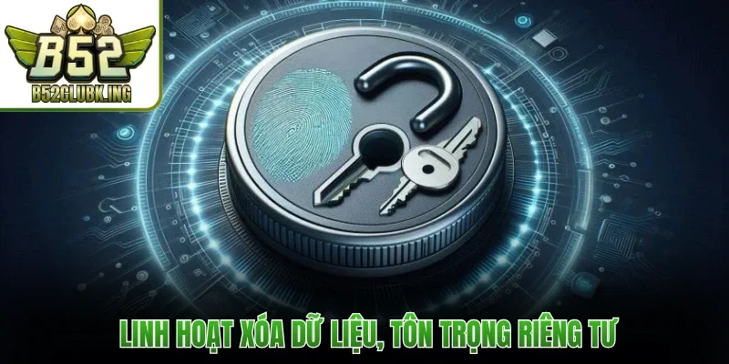 Chính Sách Bảo Mật 2 Linh hoạt xóa dữ liệu, tôn trọng riêng tư